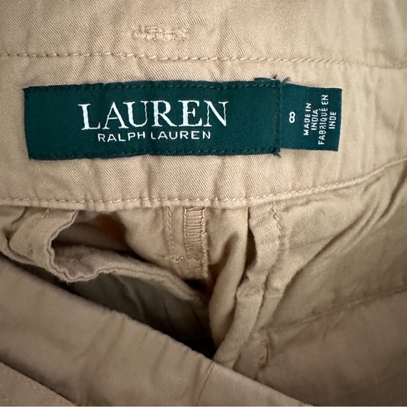 Ralph Lauren Cotton Tie Waist Pants - Picture 5 of 6